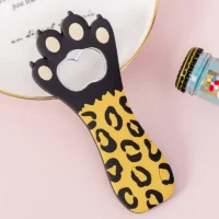 Black-Leopard-print-Cat-Claw-Bottle-Opener