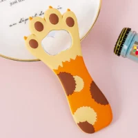 Buff-Leopard-print-Cat-Claw-Bottle-Opener